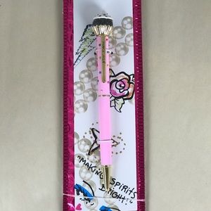 🌟 NWT Betsey Johnson Cupcake Jeweled Ink Pen